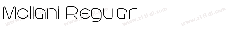Mollani Regular字体转换 Mollani Regular字体转换
